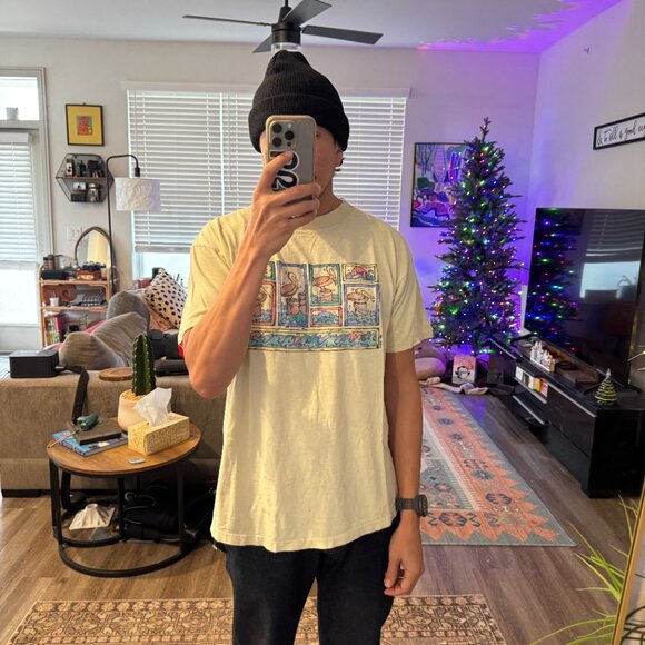 Vintage 90s Pelicans T-Shirt 1995 - size Large single stitch - Picture 2 of 7